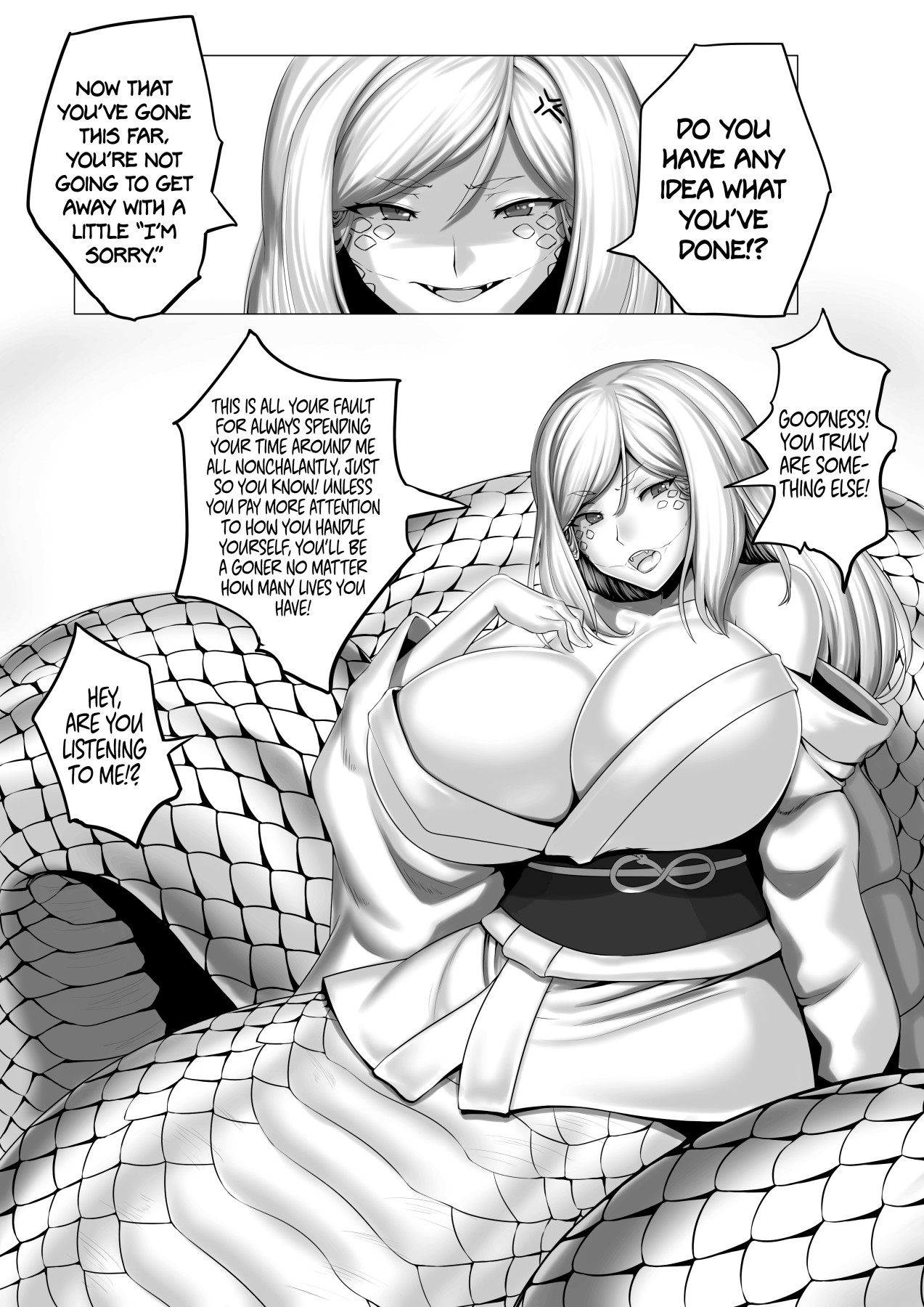 Hentai Manga Comic-White Snake-Read-2